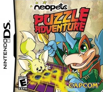 Neopets Puzzle Adventure (USA) box cover front